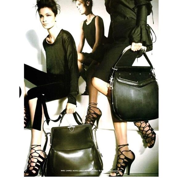 YSL Tom Ford Gladiators Heels Velvet Iconic Lace - Picture 2 of 15